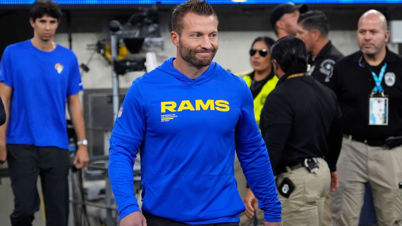 Antrenorul Rams, Sean McVay, anunță nașterea fiului său, Christian.