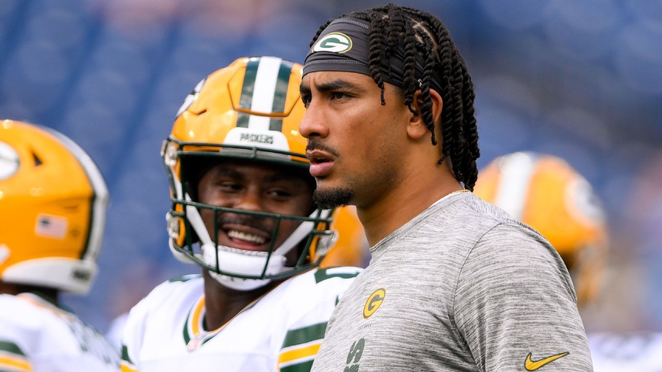 .Jordan Love, quarterbackul Packers, exclus din cauza unei contuzii.