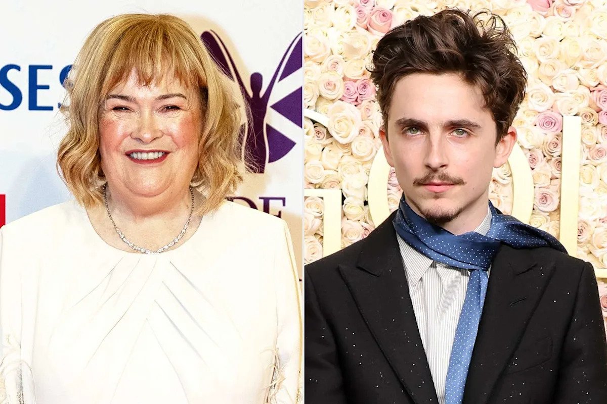 După laudele lui Timothee Chalamet, Susan Boyle, din „Britain’s Got Talent”, primește geacă Marty Supreme.