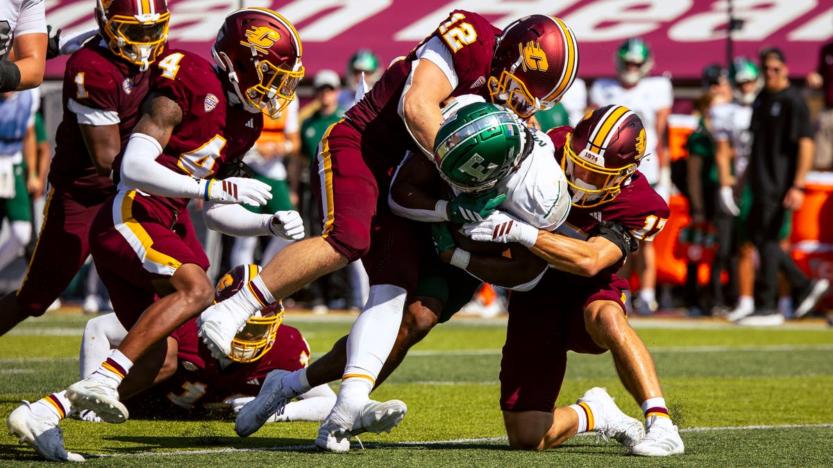[ad_1] Jordan Kwiatkowski, linebacker‑senior al echipei Central Michigan Chippewas, îşi încheie cariera universitară în ajunul GameAbove Sports Bowl, disputat la Ford Field, Detroit