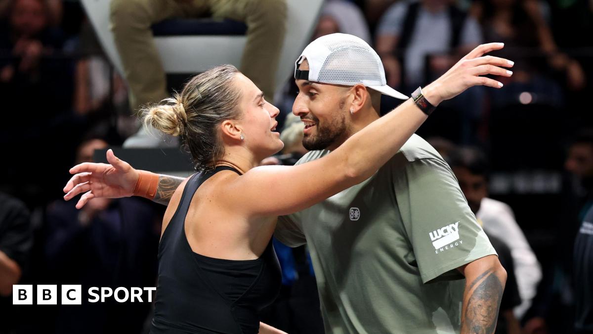 [ad_1] Sabalenka și Kyrgios: Un meci în așteptare Într-un meci recent, Aryna Sabalenka, jucătoare de top în circuitul WTA, s-a confruntat cu Nick Kyrgios, un jucător cunoscut pentru stilul său de joc imprevizibil