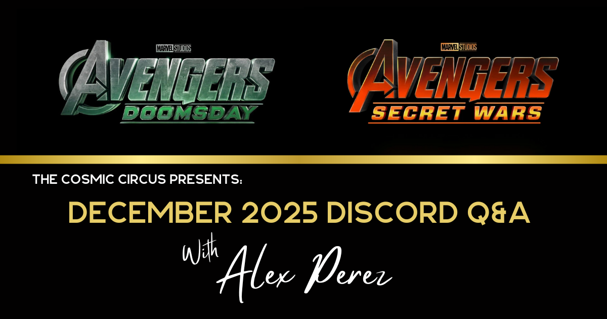 Alex Perez, Dec.: Întrebări și răspunsuri 1 – ‘Avengers: Doomsday’ și ‘Secret Wars’