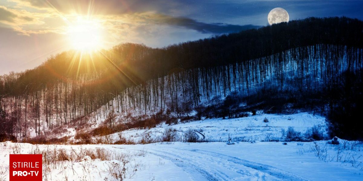 Solstițiul de iarnă 2025: când începe să crească ziua și care este cea mai lungă noapte din an