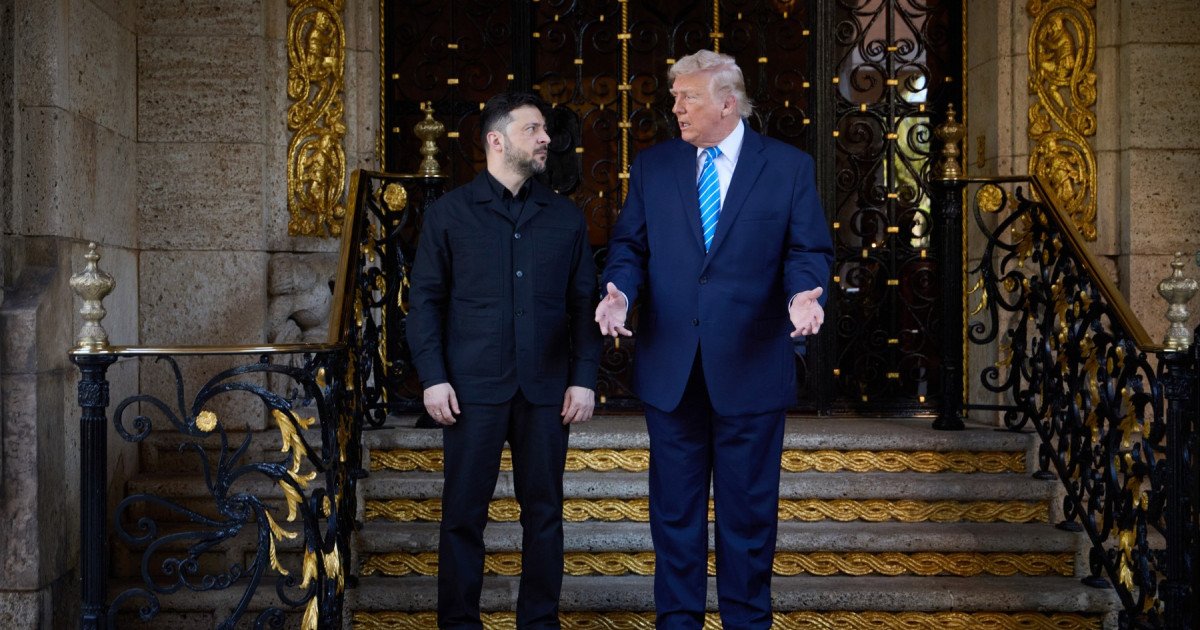 Trump și Zelenski la Mar-a-Lago: Surprize și reacții Președintele ucrainean Volodimir Zelenski a avut o reacție încurcată în fața unor declarații surprinzătoare făcute de Donald Trump în cadrul conferinței de presă susținute duminică la Mar-a-Lago
