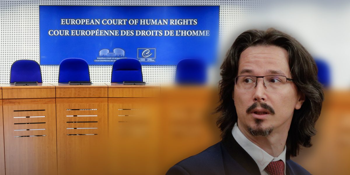 Cristian Danileț și CEDO. Foto: Inquam Photos / George Călin și Dreamstime. Colaj: Ion Mateș / Hotnews