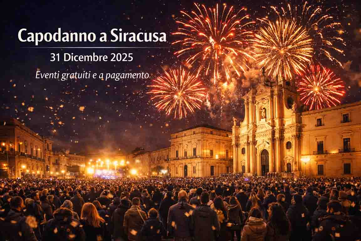 Siracusa și provincia: evenimente de neuitat pentru Revelion 2025