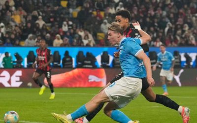 Napoli-Milan 2-0, gol di Neres e Hojlund | Supercoppa Italiana