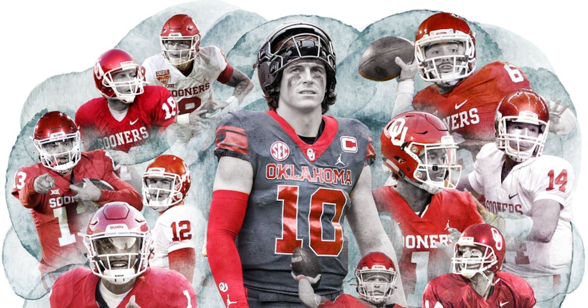 [ad_1] John Mateer a semnat cu Oklahoma în urma transferului de la Washington State, aducând în spatele său un parcurs statistic modest, dar o ambiție clară de a continua tradiţia de succes a quarterback‑ilor din programul şcolii