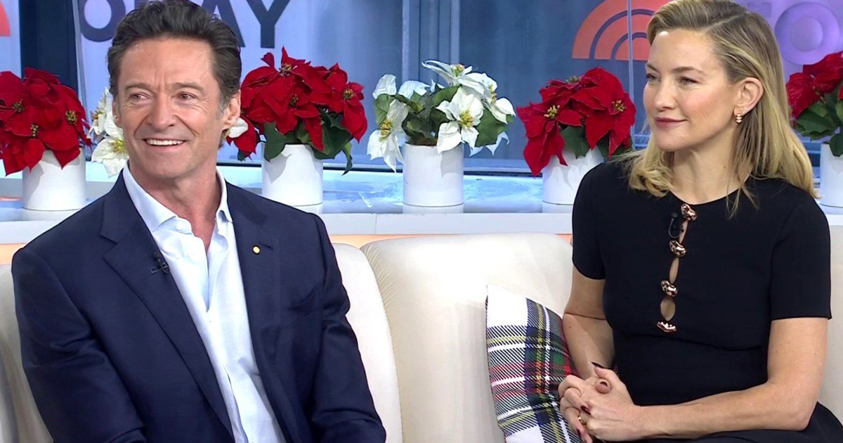 Kate Hudson și Hugh Jackman discută despre „Song Sung Blue”.