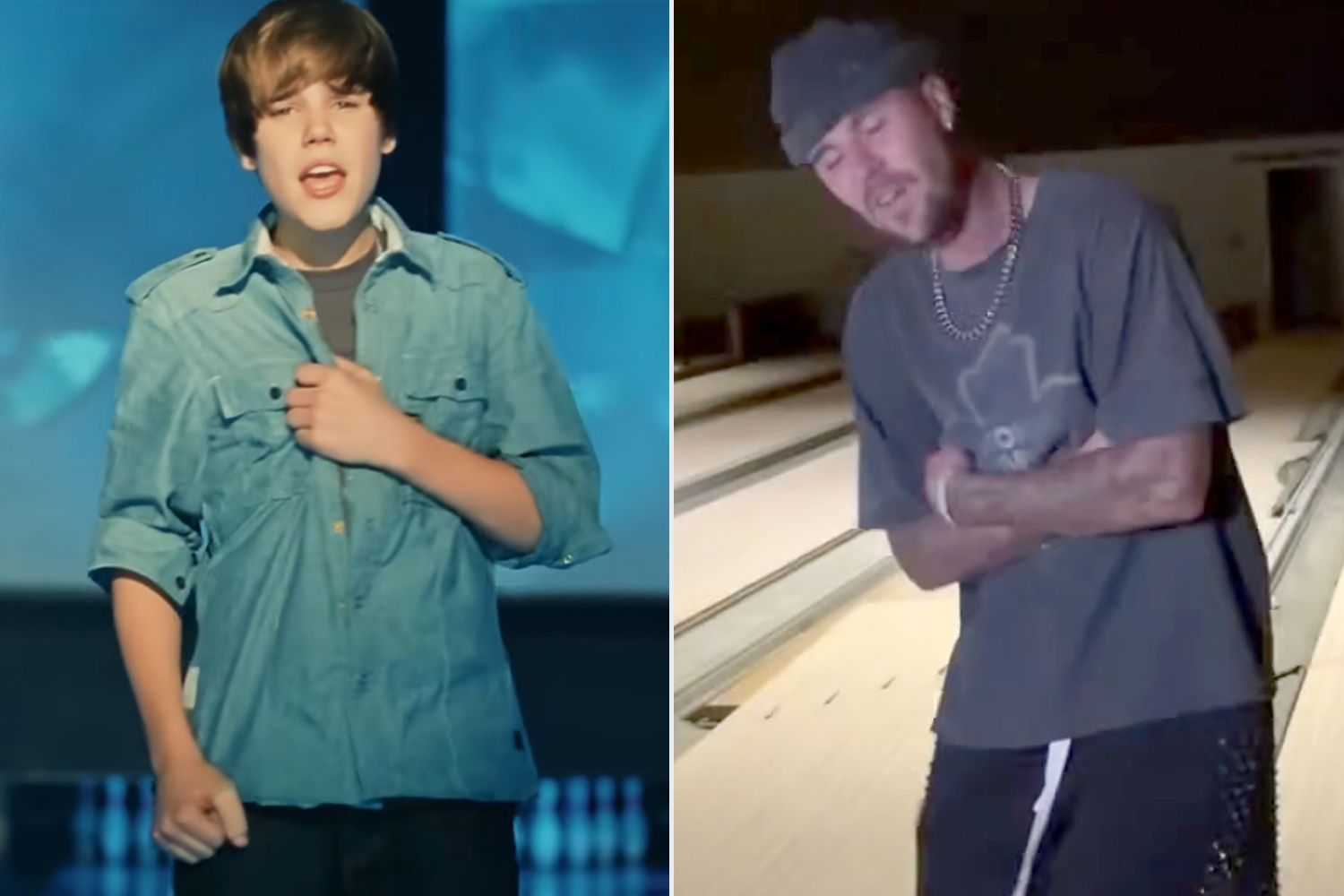 Justin Bieber revine la pista de bowling unde a filmat videoclipul “Baby”
