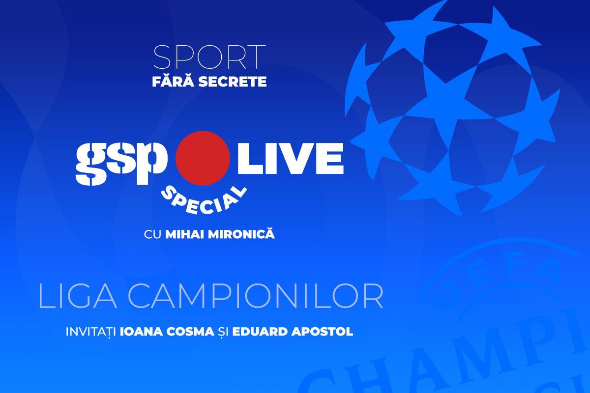 GSP Live revine cu analiza meciurilor din runda a șaptea a Ligii Campionilor Astăzi, 20 ianuarie 2026, de la ora 20:00, telespectatorii GSP Live au ocazia să urmărească o ediție specială dedicată meciurilor din runda a șaptea a grupei Ligii Campionilor