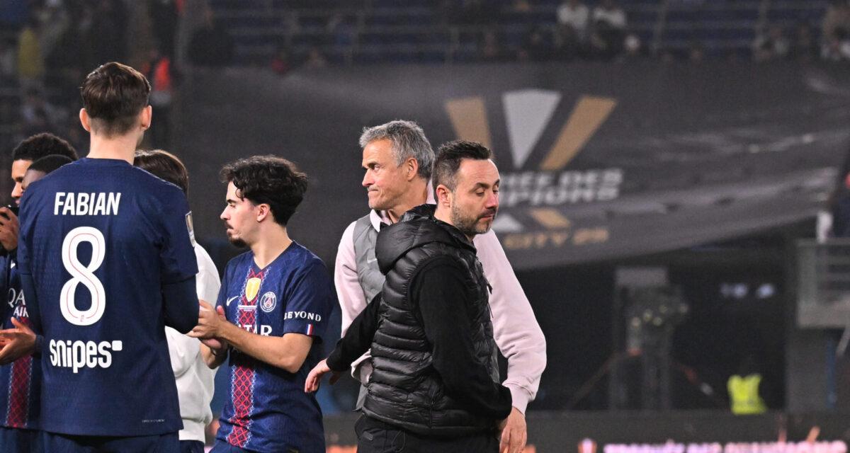 Luis Enrique îl laudă pe Roberto De Zerbi după finala Trophée des Champions După victoria dramatică a Paris Saint-Germain în fața Olympique de Marseille, în finala Trophée des Champions, antrenorul spaniol Luis Enrique a avut cuvinte de laudă la adresa omologului său, Roberto De Zerbi