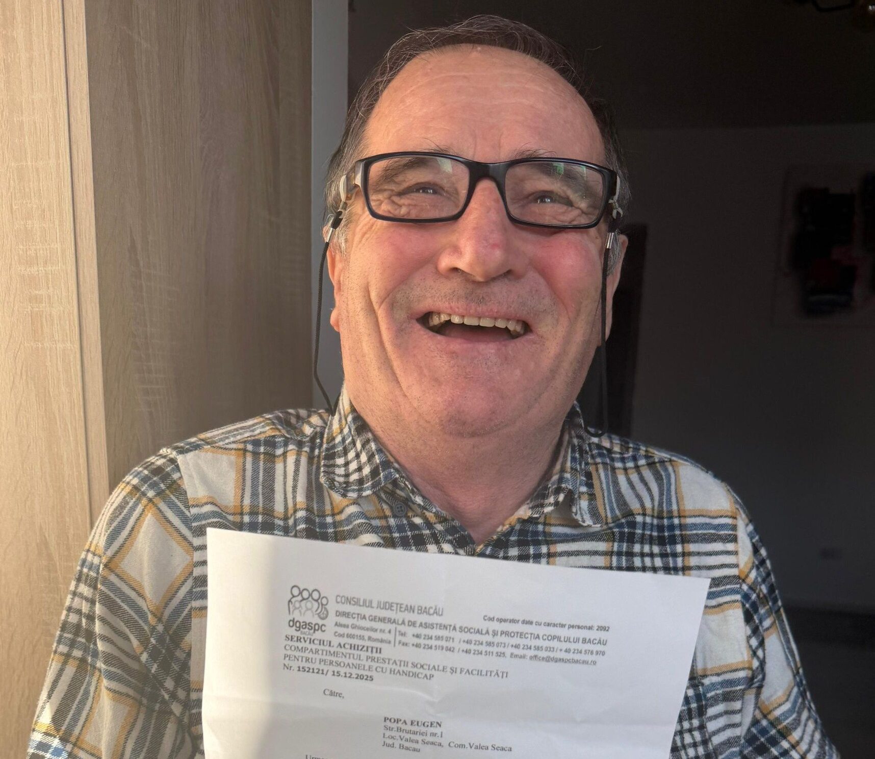 Băcăuan informat că a decedat, deși trăiește: „Sunt un decedat funcțional”