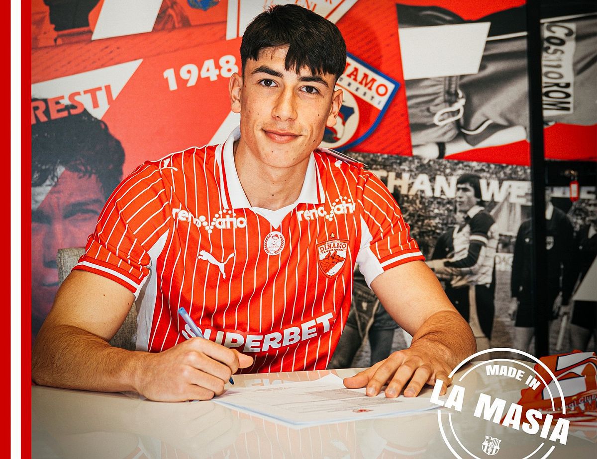 Dinamo aduce un nou star: transfer din renumita La Masia