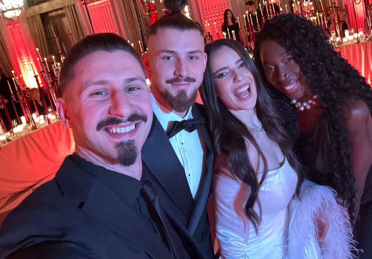 Radu Drăgușin s-a căsătorit cu Ioana Stan, în zi de UCL, la Primăria 1