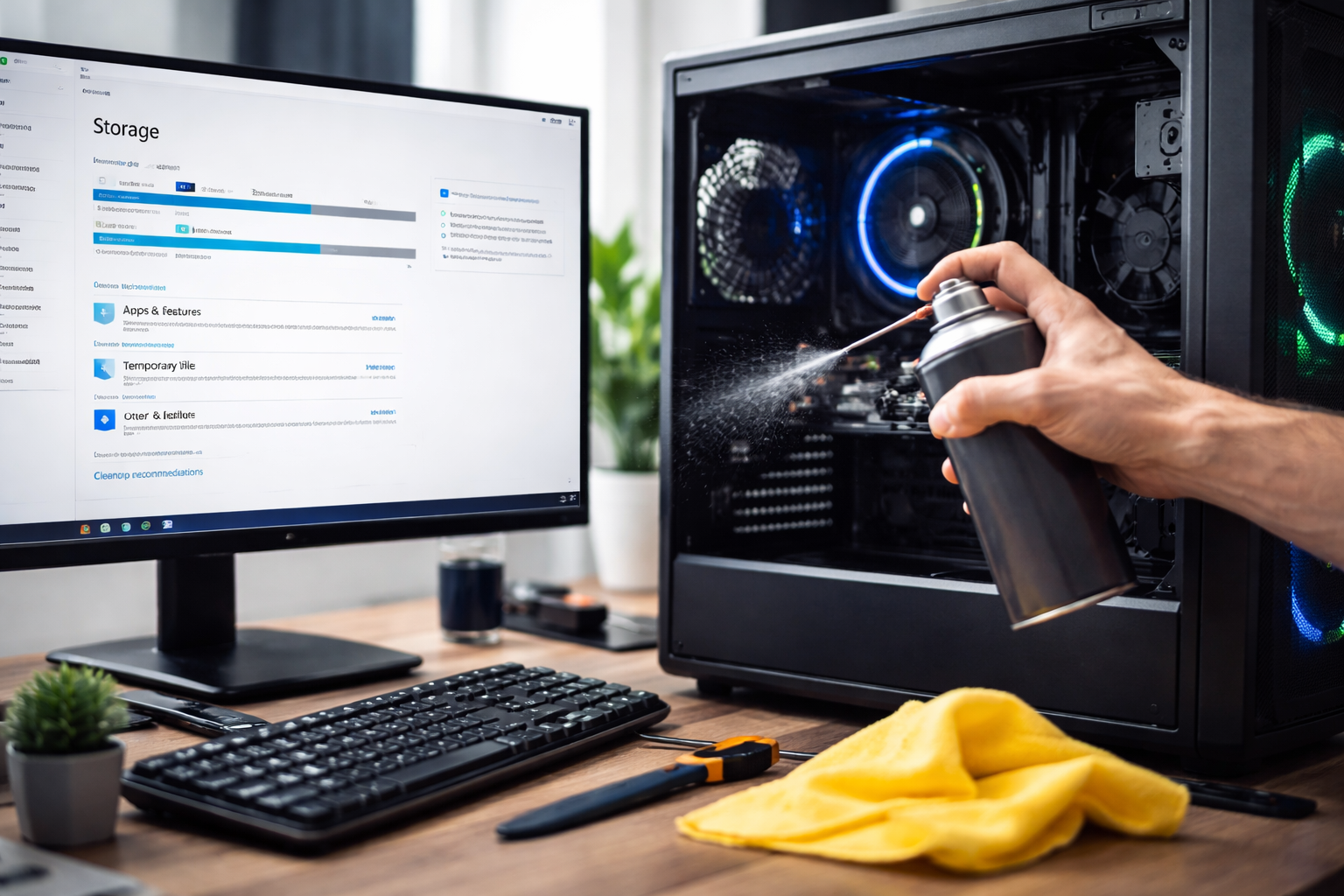 Ghid rapid pentru curățarea și optimizarea PC-ului cu Windows (video)