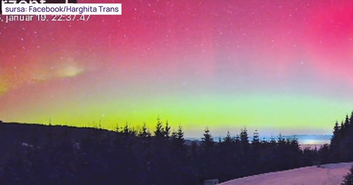 Aurora boreală, un spectacol rar pe cerul României Noaptea trecută, românii au avut parte de un fenomen spectaculos, rar întâlnit pe aceste meleaguri: aurora boreală