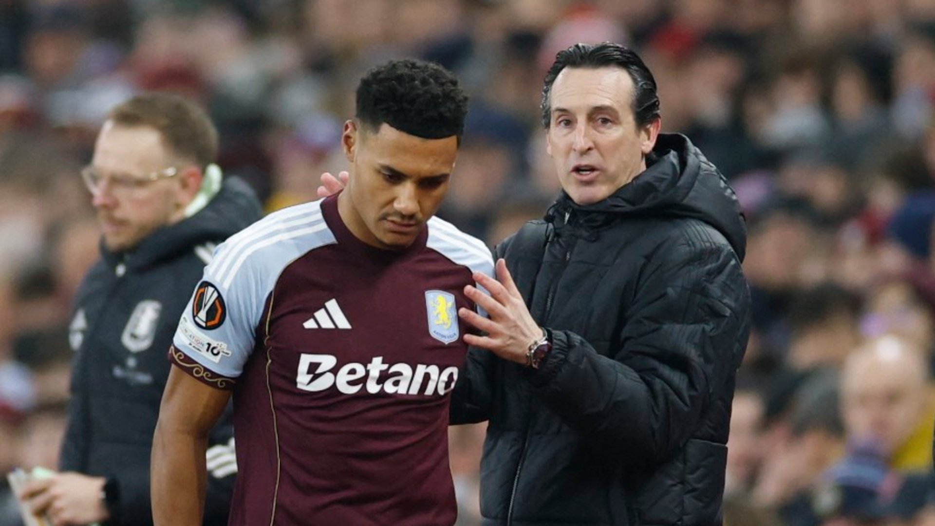 Ollie Watkins, lovitură pentru Aston Villa în Europa Ollie Watkins, atacantul de 30 de ani al echipei Aston Villa, a suferit o accidentare la hamstring în timpul meciului din Europa League cu RB Salzburg, ceea ce ar putea avea consecințe serioase pentru formația engleză