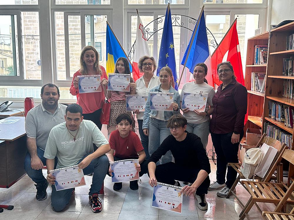 Erasmus+ aduce Palatul Copiilor Bacău pe tărâmul Maltei