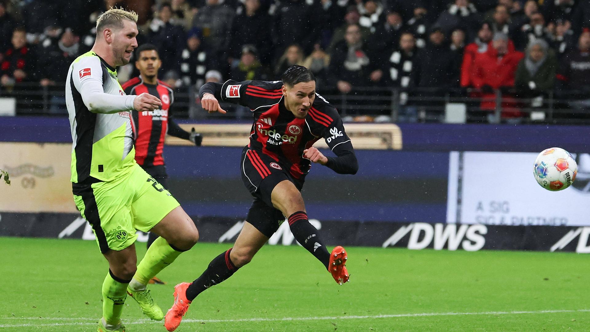 Younes Ebnoutalib debutează cu gol, dar Eintracht cedează victoria în final