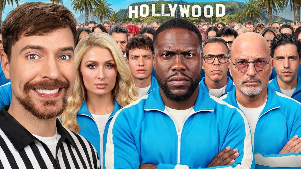 Bătălia celebrităților: MrBeast adună staruri pentru o cauză caritabilă Cele mai cunoscute figuri din showbiz s-au adunat pentru o competiție inedită, organizată de popularul YouTuber MrBeast, în care 30 de celebrități au fost puse față în față pentru a câștiga 1 milion de dolari în scop caritabil