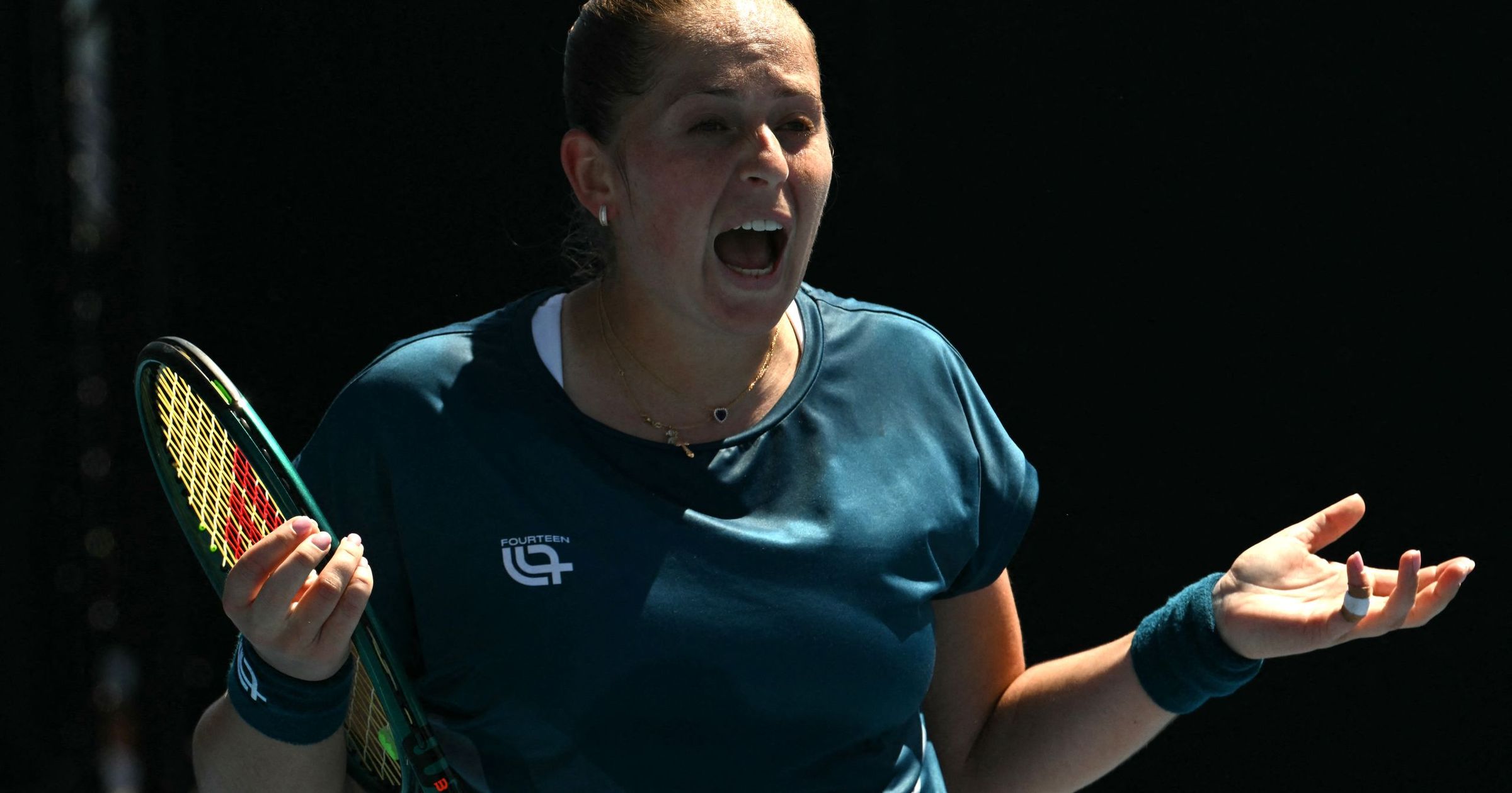 Jelena Ostapenko eliminată de la Australian Open, frustrări uriașe!