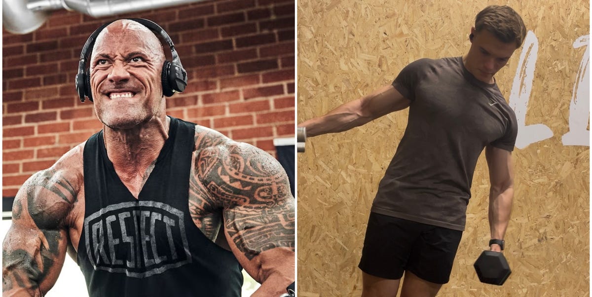 „Antrenamentul lui Dwayne Johnson: 30 de seturi de flotări efectiv dure”