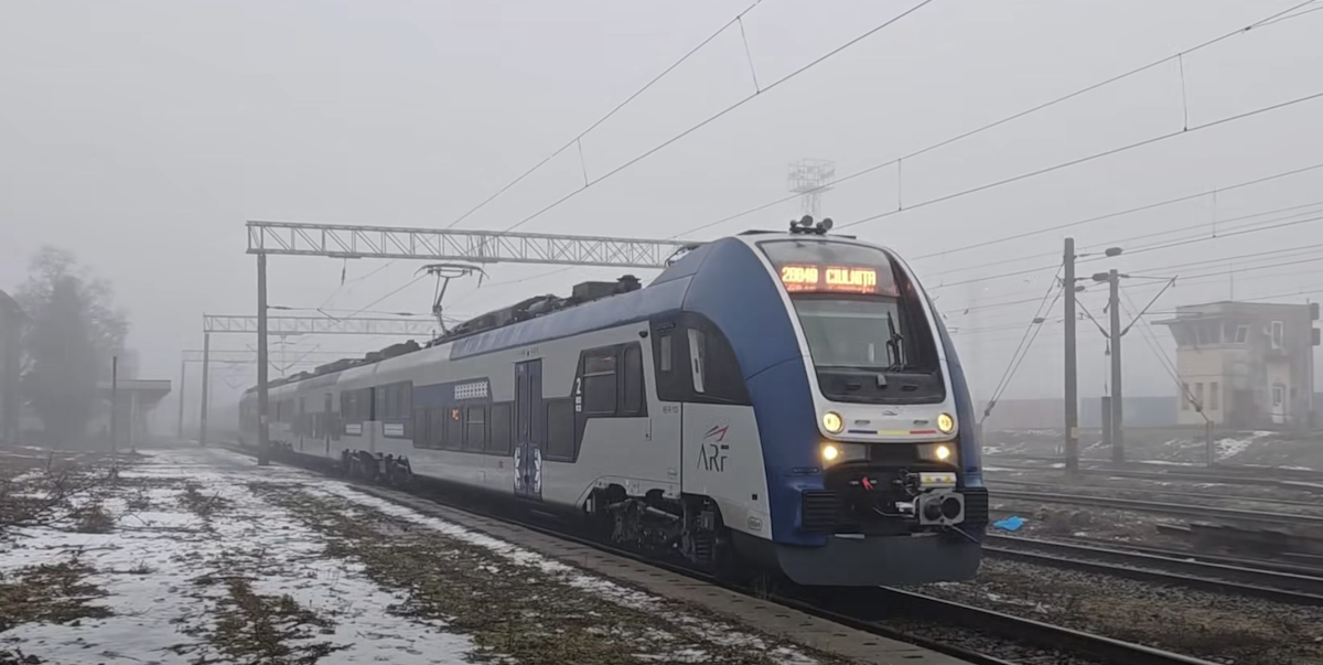 Trenurile electrice PESA, testate pe șinele din București