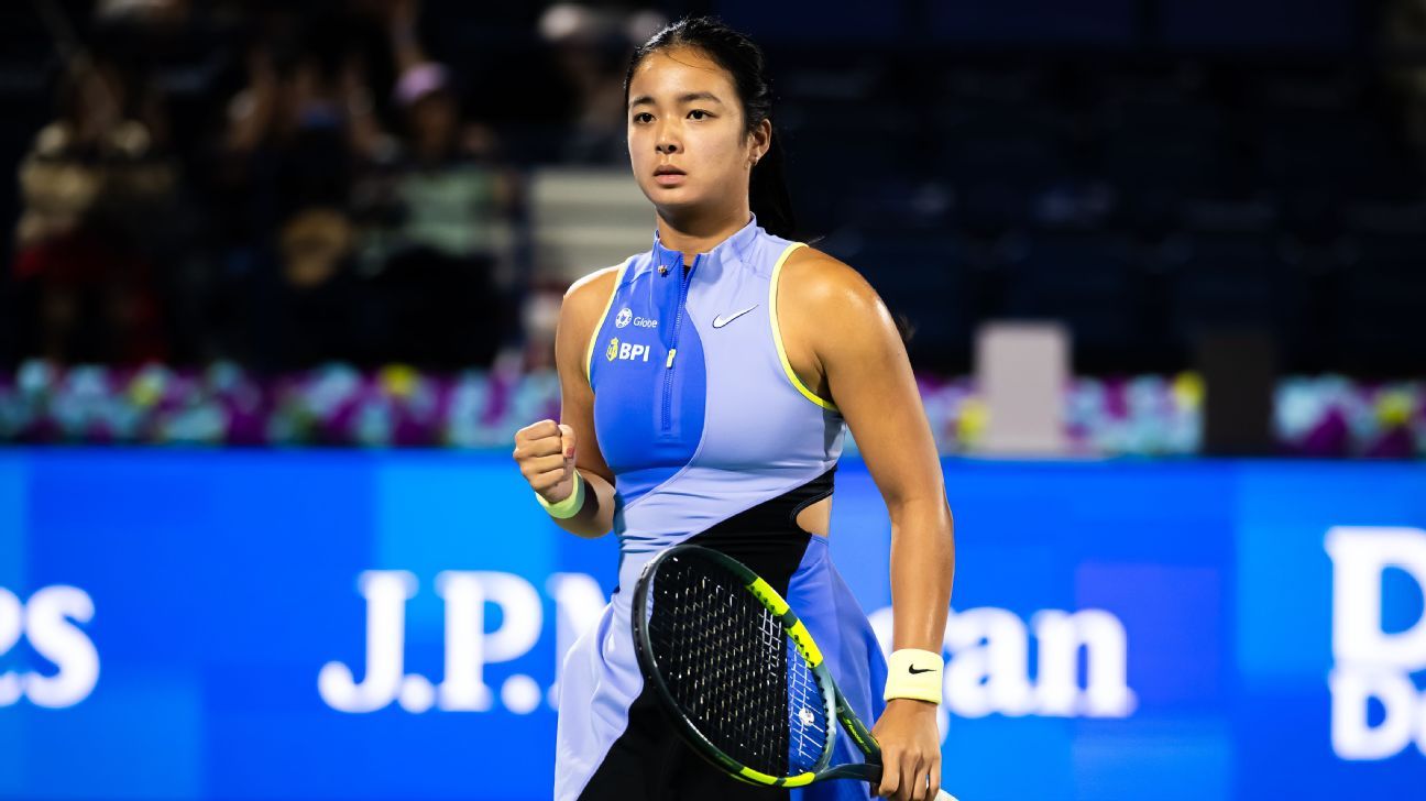Alexandra Eala își începe aventura la Dubai cu o victorie Filipina Alexandra Eala a obținut o victorie notabilă în debutul său la Dubai Duty Free Tennis Championships, după ce adversara sa, Hailey Baptiste, a fost nevoită să se retragă în setul secund, înregistrând astfel prima sa victorie în sezonul WTA 1000