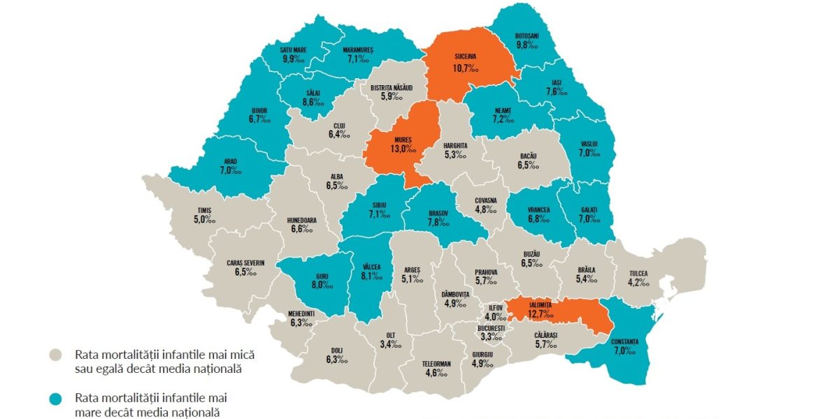 Harta-mortalitatii-infantile-Romania-2024.jpg - PresaObiectiva