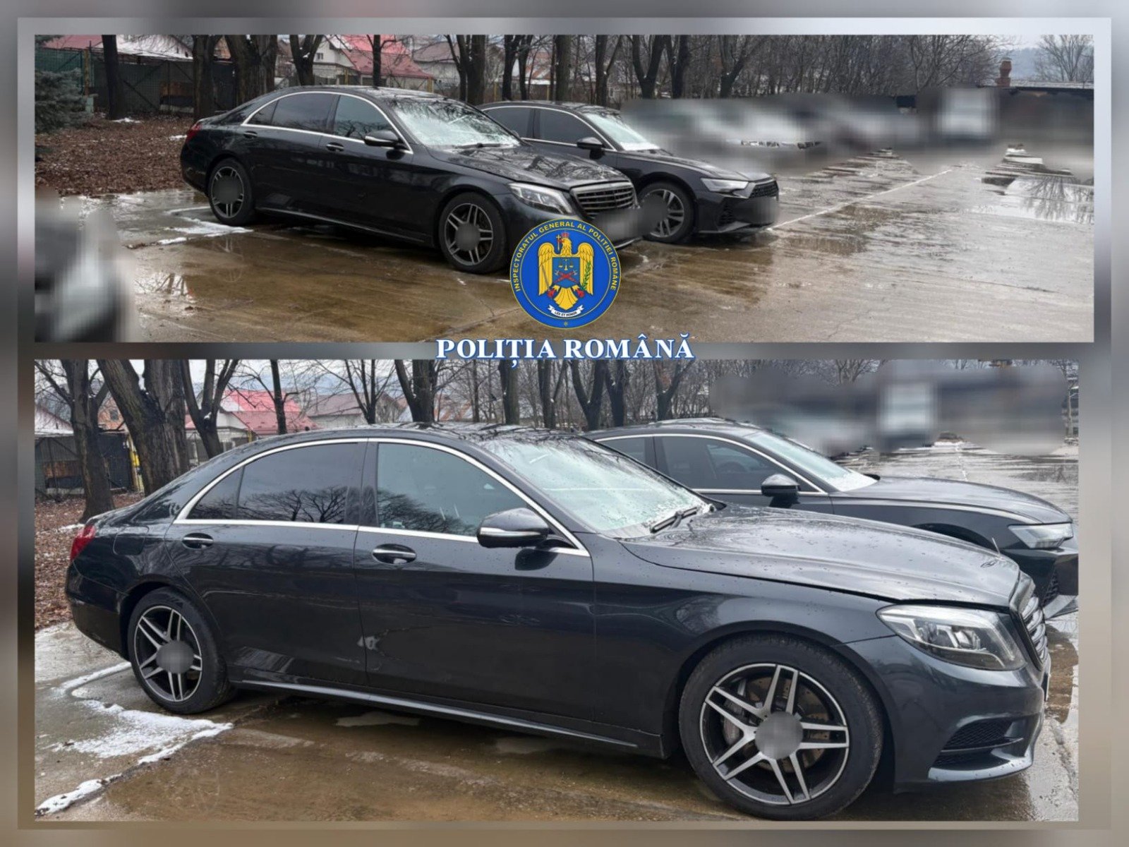 Autoturisme furate din UK, găsite de polițiștii din Vaslui