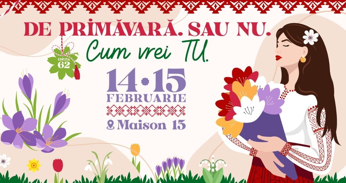 Târgul Bounty Fair revine în forță la București, pregătit să aducă un aer de primăvară și creativitate în weekend-ul 14-15 februarie