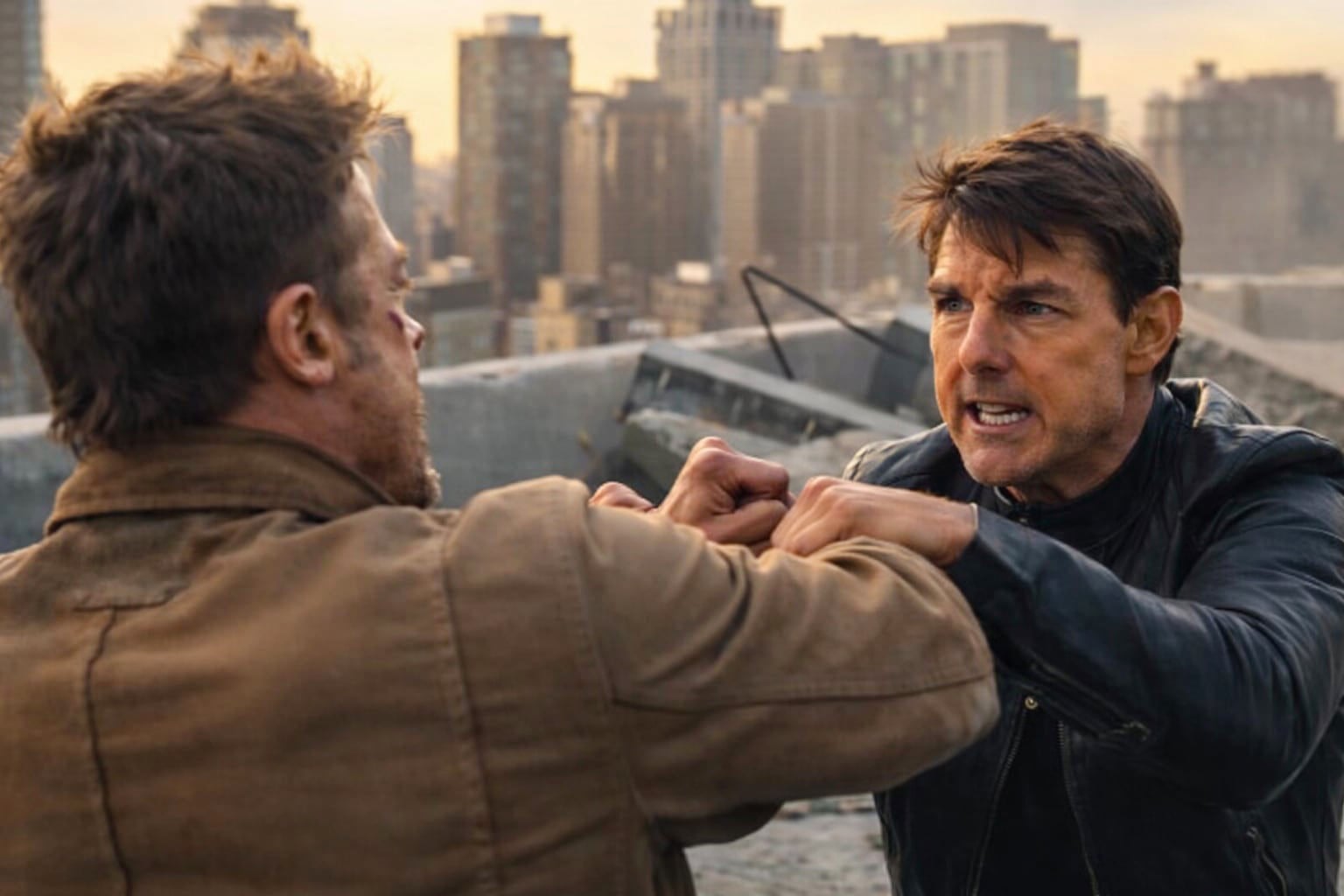 Un clip de doar 15 secunde, în care apar versiuni generate de inteligență artificială ale actorilor Tom Cruise și Brad Pitt într-o scenă de luptă spectaculoasă, a zguduit recent industria cinematografică