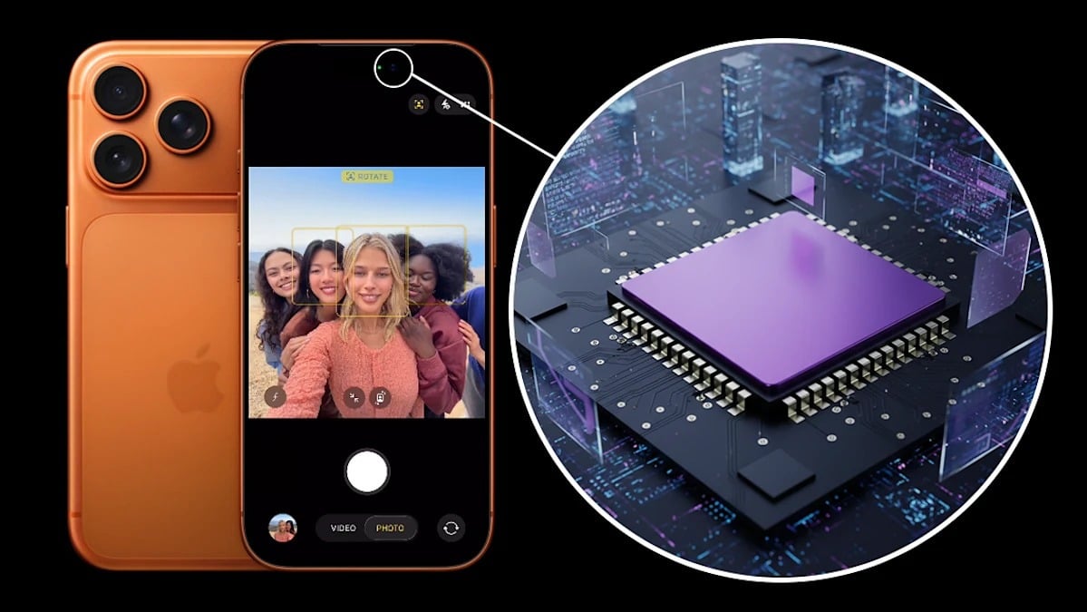 Revoluția în fotografia și videografia de pe smartphone poate fi de acum mai aproape de realitate, odată cu noua idee lansată de Apple: un senzor pătrat pentru camera frontală de pe iPhone 17