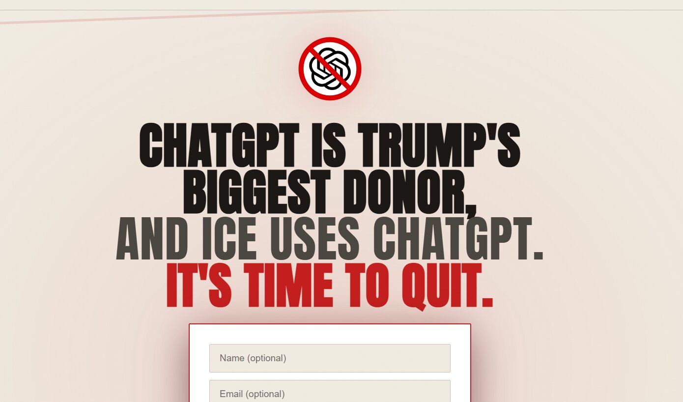 QuitGPT: Mișcarea anti-ChatGPT care provoacă furie în SUA