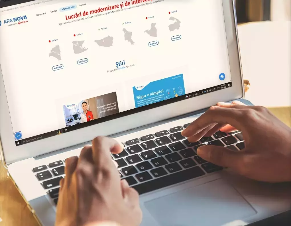 Apa Nova anunță întreruperi ale serviciului de furnizare a apei reci și unele operațiuni tehnice majore în infrastructură pentru perioada următoare, în contextul eforturilor de modernizare și asigurare a serviciilor în condiții optime pentru clienți