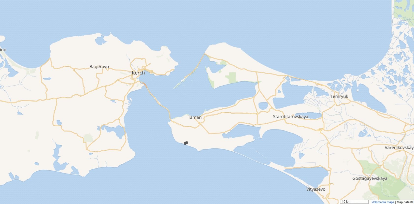 Ucraina atacă cu drone portul rusesc Taman pe Marea Neagră