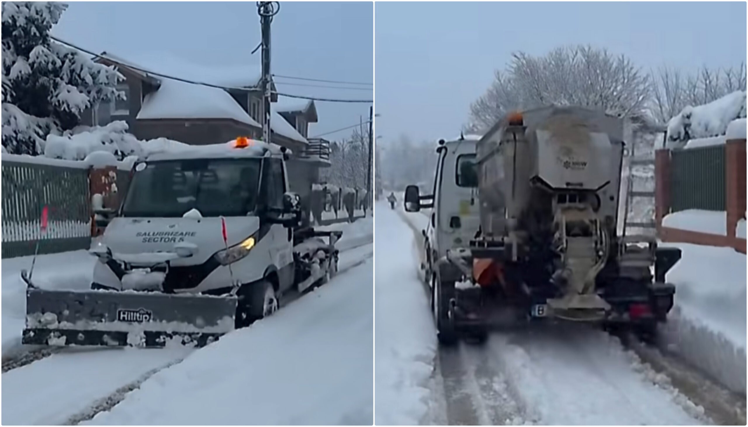 Autoutilitară cu lama ridicată în plin sezon de ninsori: un semnalist clar al ineficienței autorităților locale O imagine surprinsă recent într-un sector periferic al Capitalei scoate în evidență lacunele evidente ale gestionării ninsorilor din ultimul weekend