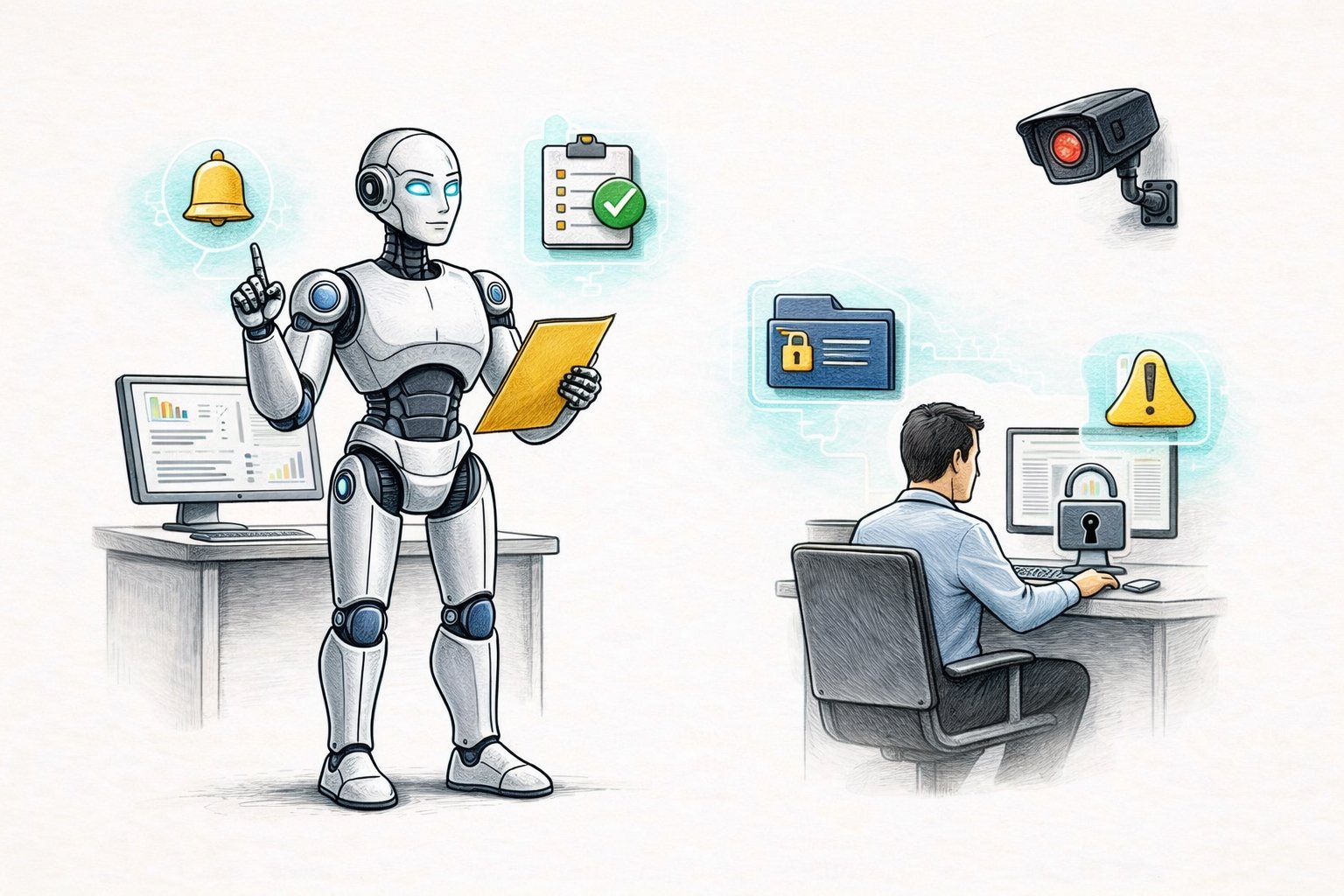 Etica AI la locul de muncă: asistent sau supraveghetor?