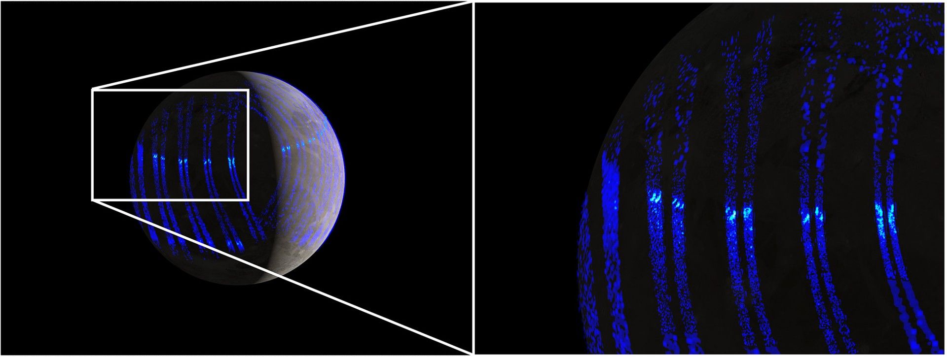 Aurorele de pe Ganymede, asemănătoare cu cele ale Pământului, descoperire revoluționară a cercetătorilor Un mister de lungă durată în lumea astronomiei a fost recent dezvăluit: aurorele spectaculoase de pe Ganymede, cea mai mare dintre lunile lui Jupiter, nu sunt atât de diferite de cele ale Pământului precum se credea până acum