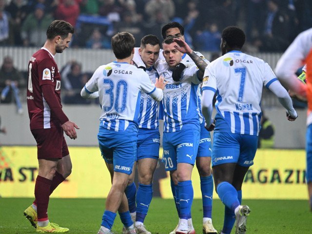 Universitatea Craiova învinge CFR Cluj și se califică în semifinalele Cupei, scor 3-1 după penalty.