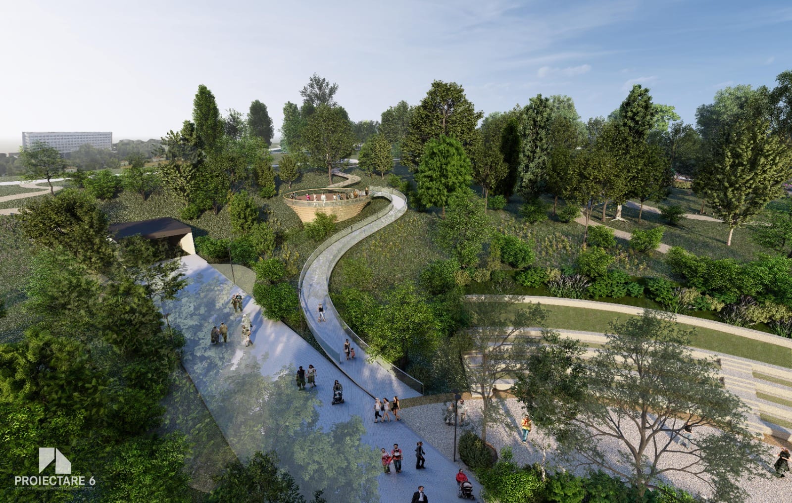 După o amânare de doi ani, proiectul de amenajare a Parcului Grozăvești începe să prindă contur, aducând speranța unei oaze de verdeață în inima Sectorului 6