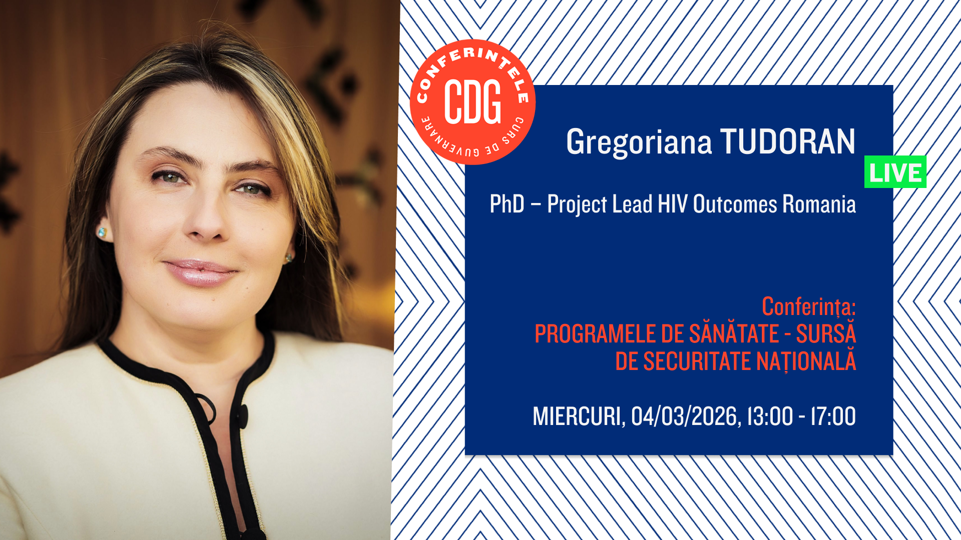 HIV-ul, o amenințare de securitate națională și europeană, în contextul instabilității globale și mobilității crescute a populației În ultimele decenii, HIV-ul a evoluat dintr-o boală infecto-contagioasă tratabilă în o problemă de sănătate publică complexă, dar actual, criza infectării cu virusul HIV capătă o dimensune mult mai gravă, devenind o preocupare de securitate națională și europeană