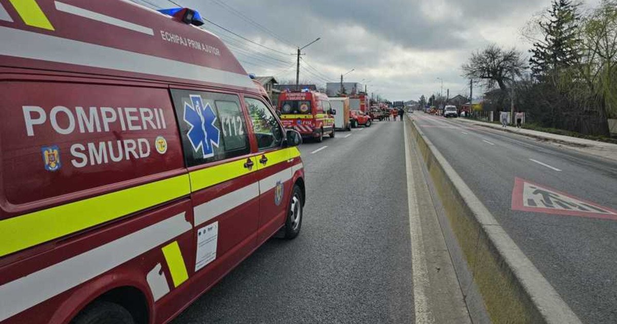 Un accident grav s-a produs vineri dimineață în județul Dâmbovița, activând Planul Roșu de Intervenție