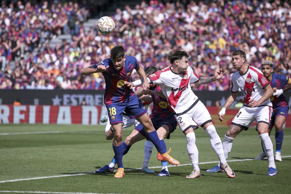 Barcelona a obținut o victorie la limită pe teren propriu, scor 1-0, în fața Rayo Vallecano, într-un meci din etapa a 29-a a La Liga