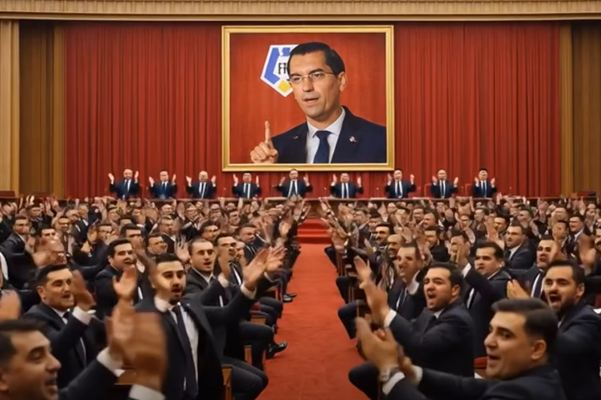 FCU Craiova ironizează alegerile de la Casa Fotbalului cu un videoclip realizat cu inteligență artificială Clubul FCU Craiova, patronat de Adrian Mititelu, a făcut vâlvă pe rețelele sociale după publicarea unui videoclip controversat, realizat cu ajutorul tehnologiei inteligenței artificiale, menit să ironizeze scena de la alegerile pentru președinția FRF din urmă cu câteva zile