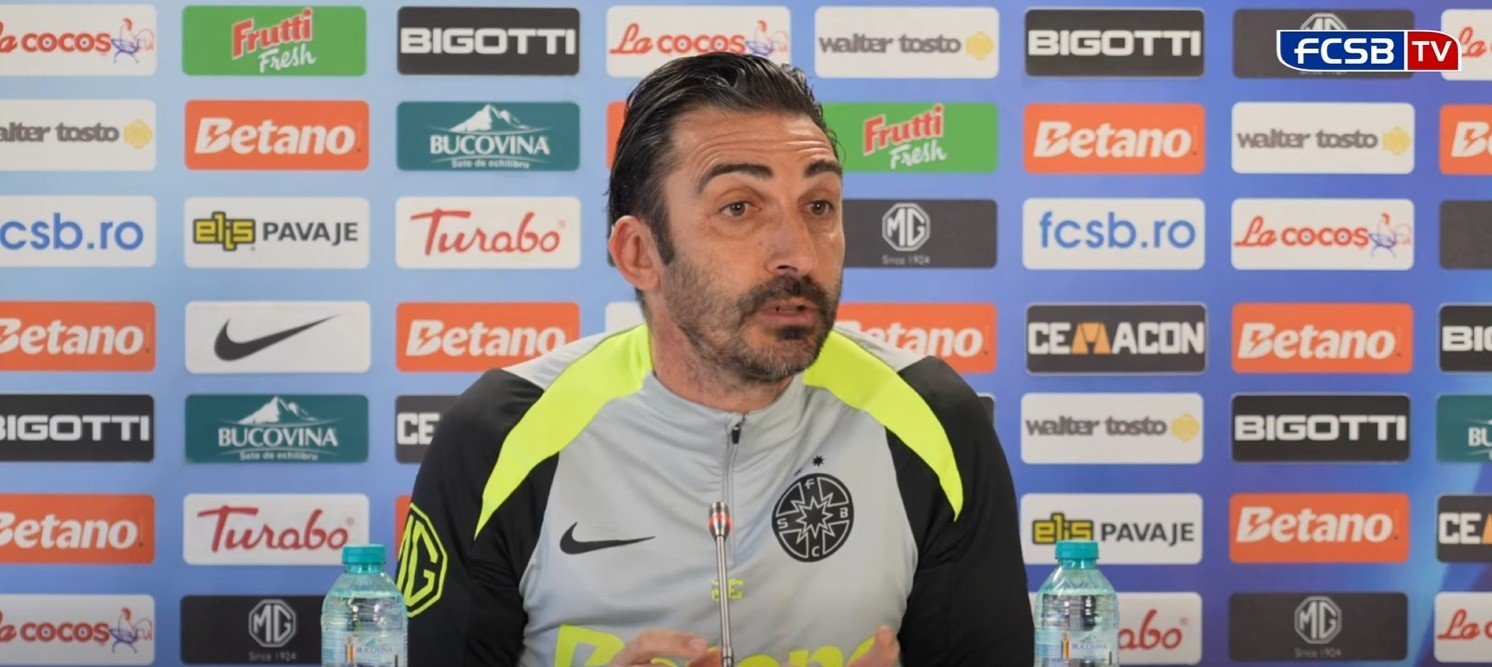 Elias Charalambous, antrenorul echipei FCSB, a avut o ieșire tensionată în cadrul conferinței de presă premergătoare meciului de pe Arena Națională cu U Cluj, după ce formația sa nu a reușit să ajungă în playoff-ul SuperLigii, ratând astfel această etapă importantă a sezonului