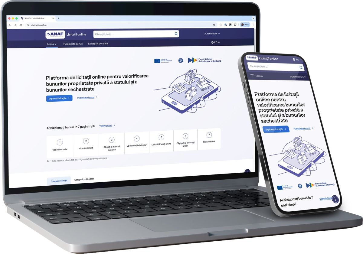Zitec lansează platforma digitală eLicitațiiANAF, o mutare importantă în digitalizarea procesului de valorificare a bunurilor confiscate de stat Compania Zitec a anunțat recent lansarea platformei digitale eLicitațiiANAF, o inițiativă menit să streamlineze vânzarea online a bunurilor confiscate sau rezultate din executări silite de către statul român