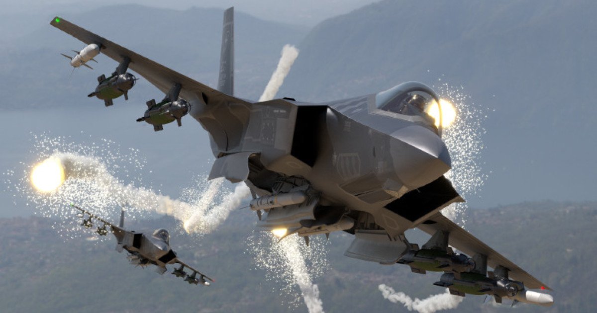Un avion de vânătoare american F-35 a fost nevoit să efectueze o aterizare de urgență într-o bază din Orientul Mijlociu, după ce a fost lovit – cel mai probabil – de un tir provenit din Iran
