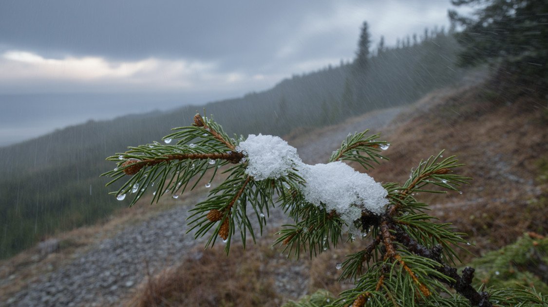 Temperaturi în scădere semnificativă în nord-vestul țării, odată cu intensificarea ploilor și apariția primelor ninsori Nord-vestul României se confruntă joi cu scăderi masive ale temperaturilor, în contextul unei situații meteo care presupune vești nu tocmai plăcute pentru localnici și șoferi